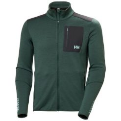 Podkoszulek merino Helly Hansen Lifa. Zielone podkoszulki Helly Hansen, bez wzorów, z polaru, bez ramiączek. Za 637.50 zł.