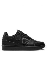 Guess Sneakersy Sava Low FMTSAL PAC12 Czarny. Czarne buty sportowe casual Guess, z aplikacjami, ze skóry, bez zapięcia. Za 379.99 zł.