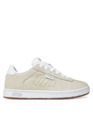 Etnies Sneakersy Scam 4101000334 Biały. Białe buty sportowe casual Etnies, bez wzorów, ze skóry, bez zapięcia. Za 369.99 zł.