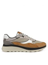 Geox Sneakersy U Spherica Actif X1 U55HUA 01422 C5ZS6 Brązowy. Brązowe buty sportowe casual Geox, bez wzorów, z materiału, bez zapięcia. Za 459.99 zł.