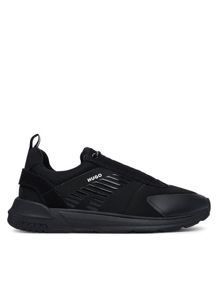 HUGO Sneakersy GO3 50573769 Czarny. Czarne buty sportowe casual Hugo, bez wzorów, z materiału, bez zapięcia. Za 764.99 zł.