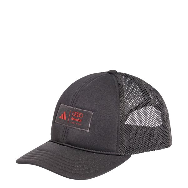 CZAPKA Z DASZKIEM AUDI REVOLUT F1 TEAM. Czarne czapki z daszkiem Adidas, bez wzorów, z elastanu. Za 199.00 zł.