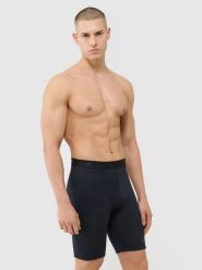 4F Legginsy krótkie rowerowe z żelowo-piankową wkładką męskie - czarne S. Czarne legginsy długie sportowe 4F, l, bez wzorów, z dzianiny, rowerowe. Za 149.99 zł.