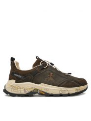 Premiata Sneakersy Cross 0.2 383 Czarny. Czarne buty sportowe casual Premiata, bez wzorów, ze skóry, bez zapięcia. Za 1,229.00 zł.