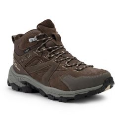 Buty trekkingowe męskie Jack Wolfskin Vojo Tour Lt Texapore Mid. Czarne buty turystyczne Jack Wolfskin, bez wzorów, z gumy, bez zapięcia, trekkingowe. Za 759.99 zł.