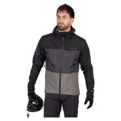 Endura Singletrack Jacket Ii Matt Black. Czarne kurtki przeciwdeszczowe ENDURA, m, bez wzorów, bez kaptura. Za 805.75 zł.