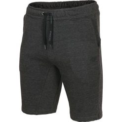 Spodenki dresowe męskie SKMD001 - ciemny szary melanż. Krótkie spodenki sportowe marki 4F. W wyprzedaży za 59.99 zł.