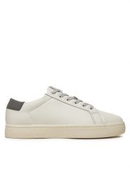 Calvin Klein Jeans Sneakersy YM0YM01164 Biały. Białe buty sportowe casual Calvin Klein Jeans, bez wzorów, z jeansu, bez zapięcia. Za 289.99 zł.