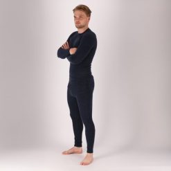 Koszulka t-shirt męski wełna merino premium. Niebieskie bielizna termoaktywna Xtreme, na zimę, m, bez wzorów, z wełny, bez ramiączek, narciarskie. Za 270.79 zł.