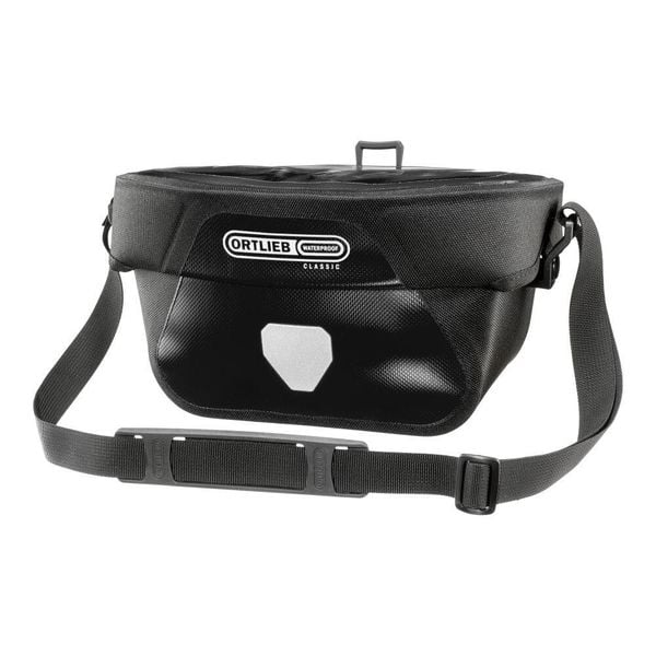 Torba Na Kierownicę Ortlieb Ultimate Six Classic 5L Bez Mocowania. Czarne torby na ramię Ortlieb, bez wzorów, z materiału, na ramię, bez dodatków. Za 329.90 zł.