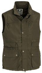Bezrękawnik turystyczny męski Pinewood Tiveden. Zielone kamizelki sportowe Pinewood, m, bez wzorów, z bawełny, bez kaptura, trekkingowe. Za 279.99 zł.
