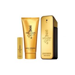 PACO RABANNE 1 Million Zestaw dla mężczyzn EDT 100ml + Żel pod prysznic 100ml + EDT 10ml. Zestawy kosmetyków marki PACO RABANNE. Za 313.82 zł.