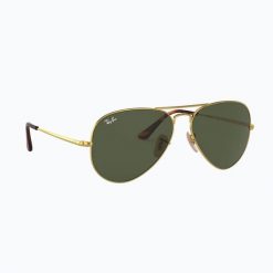 Okulary przeciwsłoneczne Ray-Ban Aviator Metal II. Żółte okulary przeciwsłoneczne Ray-Ban. Za 589.99 zł.