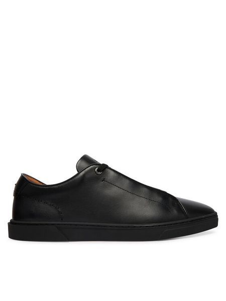 BOSS Sneakersy Gary 50566821 Czarny. Czarne buty sportowe casual Boss, bez wzorów, ze skóry, bez zapięcia. Za 1,914.00 zł.