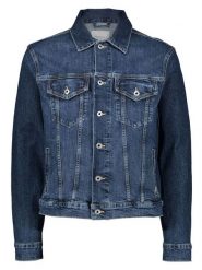Pepe Jeans Kurtka dżinsowa w kolorze granatowym rozmiar: L. Niebieskie kurtki Pepe Jeans, l, z aplikacjami, z jeansu, bez kaptura. Za 232.23 zł.