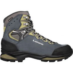 Buty trekkingowe męskie Lowa Camino Evo Gtx. Szare buty turystyczne Lowa, bez wzorów, z materiału, za kostkę, bez zapięcia, trekkingowe. Za 1,714.00 zł.