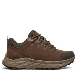 Trekkingi Karrimor. Brązowe buty trekkingowe Karrimor, bez wzorów, bez zapięcia. Za 259.99 zł.