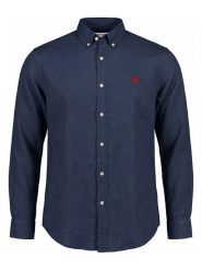 U.S. Polo Assn. Koszula w kolorze granatowym rozmiar: XXL. Niebieskie koszule U.S. Polo Assn., s, bez wzorów, bez kołnierzyka, bez ramiączek. Za 187.45 zł.