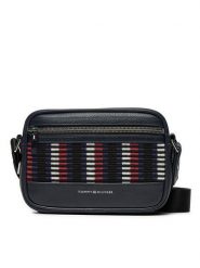 Tommy Hilfiger Saszetka Th Corp Leather Camera AM0AM12722 Granatowy. Niebieskie saszetki i nerki Tommy Hilfiger, bez wzorów, ze skóry. Za 399.99 zł.