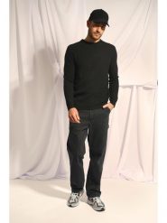 Just Cashmere Kaszmirowy sweter w kolorze czarnym rozmiar: L. Czarne swetry nierozpinane Just Cashmere, l, bez wzorów, z kaszmiru, bez kołnierzyka, bez ramiączek. Za 695.99 zł.