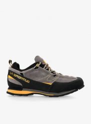 Buty podejściowe męskie La Sportiva Boulder X. Szare buty turystyczne La Sportiva, na jesień, bez wzorów, z gumy, bez zapięcia, trekkingowe. Za 712.79 zł.