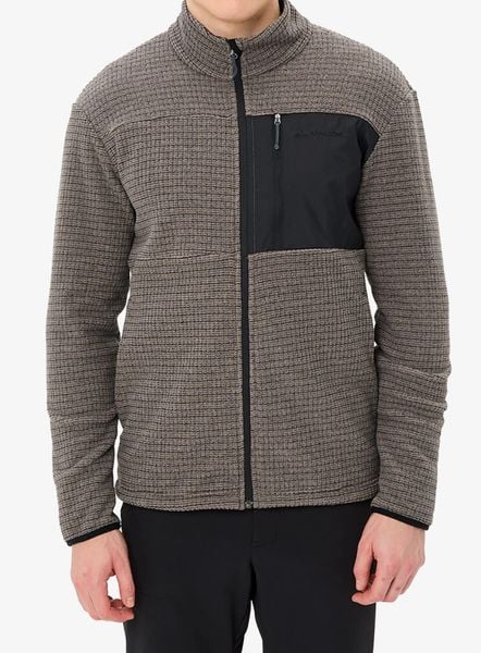 Kurtka polarowa męska Vaude Neyland Fleece Jacket II. Brązowe kurtki Vaude, l, bez wzorów, z lycry, bez kaptura. Za 417.99 zł.