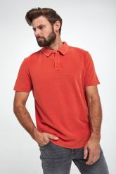 Polo męskie Diamal JOOP! JEANS. Koszulki polo sportowe JOOP! Jeans, m, bez wzorów, z jeansu, bez kołnierzyka, bez ramiączek. W wyprzedaży za 298.35 zł.