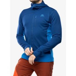 Bluza rozpinana męska Mountain Equipment Durian Hooded Jacket. Niebieskie bluzy MOUNTAIN EQUIPMENT, na zimę, m, bez wzorów, bez kaptura. Za 374.99 zł.