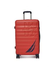 Nautica Walizka średnia NTC-KS-004-07-M Czerwony. Czerwone walizki Nautica, bez wzorów, z tworzywa sztucznego, średnie. Za 349.99 zł.