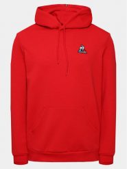Le Coq Sportif Bluza 2310560 Czerwony Regular Fit. Czerwone bluzy le coq sportif, m, bez wzorów, z bawełny, bez kaptura. Za 249.99 zł.
