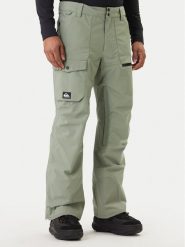 Quiksilver Spodnie snowboardowe Utility EQYTP03220 Zielony Modern Fit. Zielone spodnie narciarskie i snowboardowe Quiksilver, m, bez wzorów, z syntetyku, narciarskie. Za 779.99 zł.