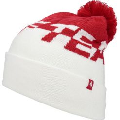 Czapka męska CAM256 - biały. Czapki zimowe marki B'TWIN. W wyprzedaży za 19.99 zł.