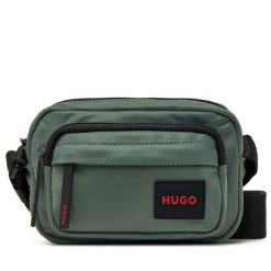 Saszetka HUGO. Zielone saszetki i nerki Hugo, bez wzorów. Za 249.99 zł.