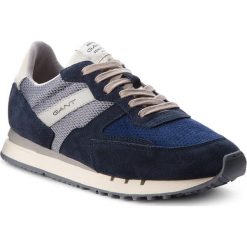 Sneakersy GANT - Duke 16639530 Multi Blue G663. Niebieskie buty sportowe casual marki GANT, z materiału. W wyprzedaży za 269.00 zł.