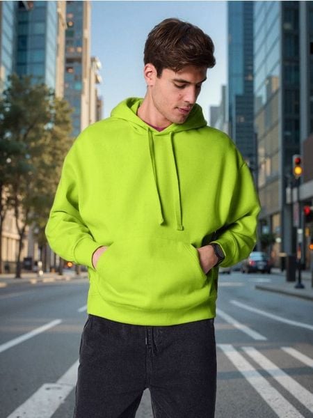 Bluza comfort - zielony. Zielone bluzy bez kaptura Sinsay, l, bez wzorów, bez kaptura. W wyprzedaży za 27.99 zł.