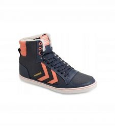 Buty sportowe ocieplane zimowe trampki Hummel SLIM STADIL WNT WAXCANY r. 39Buty. Niebieskie trampki Hummel, bez wzorów, bez zapięcia. Za 129.00 zł.