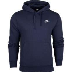 Bluza dresowa męska Nike NSW Club Hoodie. Niebieskie bluzy bez kaptura Nike, m, bez wzorów, z dresówki, bez kaptura. Za 303.99 zł.