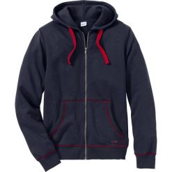 Bluza rozpinana Regular Fit bonprix ciemnoniebieski. Bluzy bonprix. Za 49.99 zł.