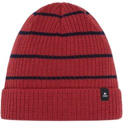 Czapka Eisbar Reni Striped OS MÜ. Czerwone czapki z daszkiem Eisbar, na zimę, bez wzorów, prążkowane. Za 179.90 zł.