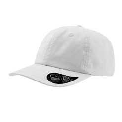 6panelowa Czapka Dad Hat Unstructured. Czarne czapki z daszkiem ATLANTIS, bez wzorów, z bawełny. Za 60.99 zł.