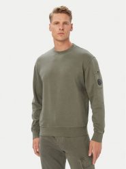C.P. Company Bluza 21CMSS718A006372R Zielony Regular Fit. Zielone bluzy C.P. Company, l, bez wzorów, z bawełny, bez kaptura. Za 999.99 zł.
