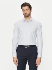 Michael Kors Koszula MK0DS01530 Biały Slim Fit. Białe koszule Michael Kors, m, bez wzorów, z bawełny, bez kołnierzyka, bez ramiączek. Za 369.99 zł.