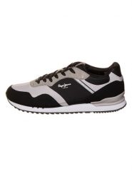 Pepe Jeans FOOTWEAR Sneakersy "Contrast" w kolorze czarno-jasnoróżowym rozmiar: 44. Czarne buty sportowe casual Pepe Jeans FOOTWEAR, bez wzorów, z jeansu, bez zapięcia. Za 217.99 zł.