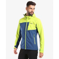 Męska kurtka softshell Kilpi RAVIO-M. Zielone kurtki softshell Kilpi, m, bez wzorów, z softshellu, bez kaptura. Za 256.81 zł.