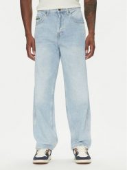 DC Jeansy Worker Baggy Carpenter Ril ADYDP03087 Błękitny Regular Fit. Niebieskie jeansy DC, m. Za 389.99 zł.