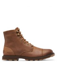 Sorel Trzewiki Madson™ II Chore Wp 2048531242 Brązowy. Brązowe botki sznurowane Sorel, bez wzorów, ze skóry, bez obcasa, bez zapięcia. Za 879.99 zł.