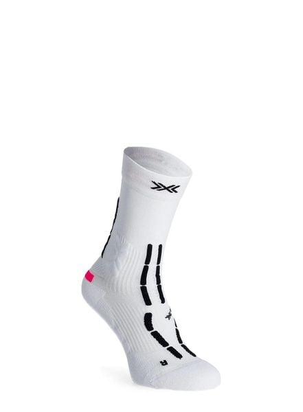Skarpety do biegania X-Socks Trail Anatomix Crew. Białe skarpety X-Socks, bez wzorów, z dzianiny. Za 170.49 zł.