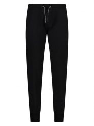 CMP Spodnie dresowe w kolorze czarnym rozmiar: 52. Czarne spodnie treningowe długie CMP, bez wzorów, z bawełny. Za 83.22 zł.