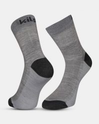 Uniseksowe skarpety outdoorowe Kilpi LIRIN-U. Szare skarpety Kilpi, bez wzorów, z materiału. Za 112.21 zł.