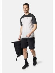 Odlo Koszulka funkcyjna "Alp" w kolorze czarno-szarym rozmiar: M. Czarne t-shirty sportowe ODLO, bez wzorów, ze lnu, bez ramiączek, outdoorowe. Za 137.10 zł.